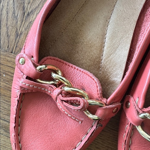 J Crew women’s leather driving moc size 10 - Picture 4 of 6